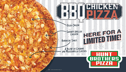 BBQ Chicken Pizza Here for a Limited Time